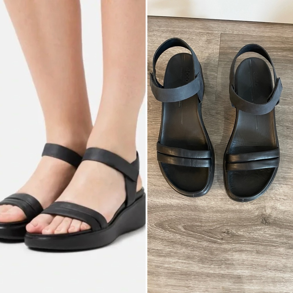 $150 Ecco Flowt LX wedge size 7.5/euro 38. Excellent condition, worn 3 times